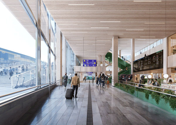 Illustrasjonsbilde fra Trondheim flyplass