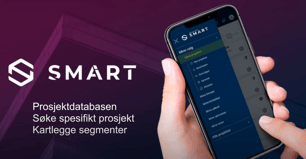 Prosjektdatabasen, søke spesifikt prosjekt, kartlegge segmenter 
